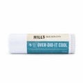 Balm stick with 'Hills Remedy' label on a white background